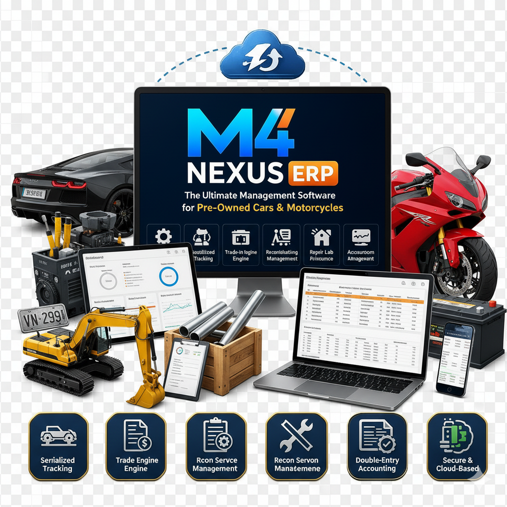 M4 Nexus ERP: Enterprise Auto Dealership & Service Management
